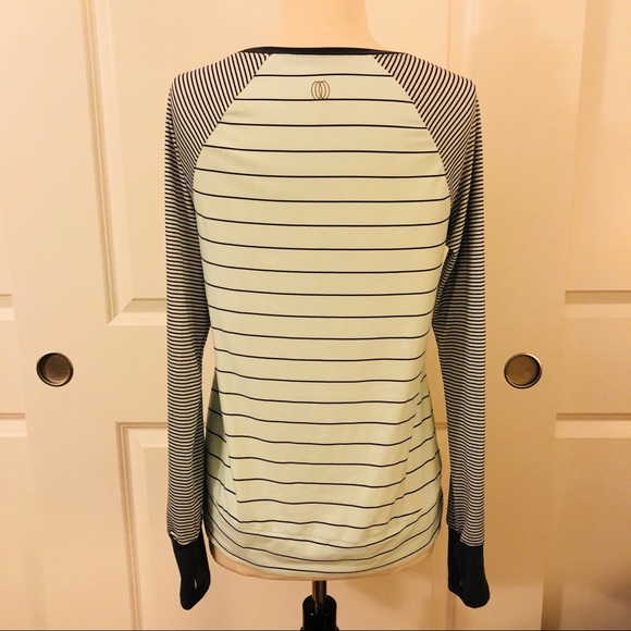The Balance Collection striped long sleeve shirt - Picture 3 of 5
